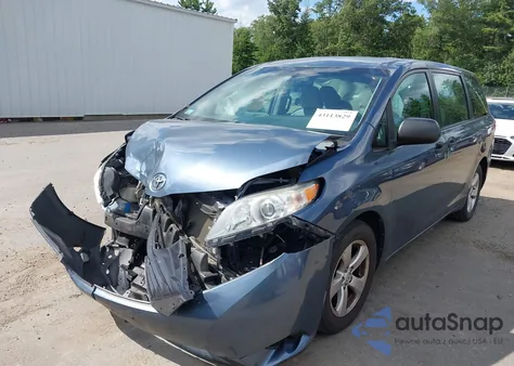 2015 Toyota Sienna L 7 Passenger из США, поврежденный, VIN 5TDZK3DC8FS623959